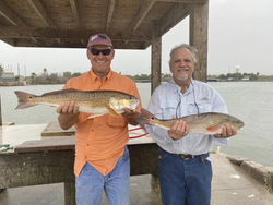 Two redfish caught in TX