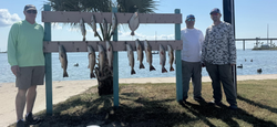 Two redfish caught in TX
