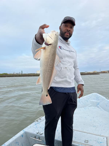 Lone angler fishing in TX