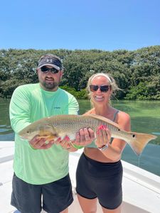 Redfish caught while fishing in Florida