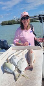 Two redfish caught in Bonita Springs