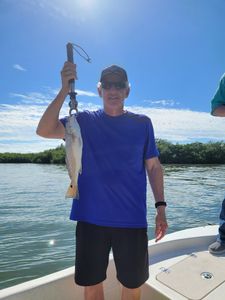 A redfish caught while fishing in FL