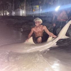 A person fishing in Destin