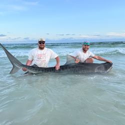 Two anglers fishing in Destin