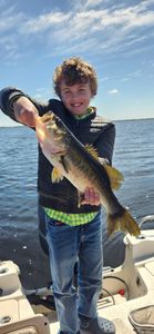 Proud catch – chunky Largemouth!