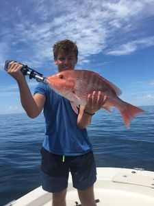 A lone angler fishing in MS with a big 23-inch catch