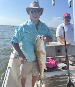 Redfish caught by two people in D'Iberville