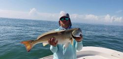 Redfish caught in D'Iberville while fishing