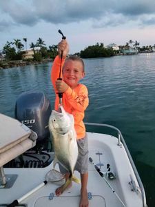 Angler with a catch in MS