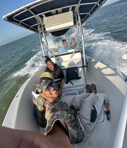 Three anglers fishing in TX