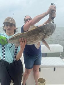 Redfish caught in Galveston