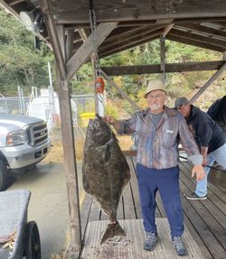 Catch of the day: Pacific Halibut, 33 inches, fishing in Sooke