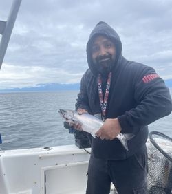 A person fishing in BC
