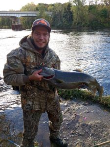A person fishing in MI