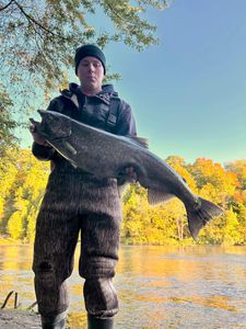 One angler fishing in MI