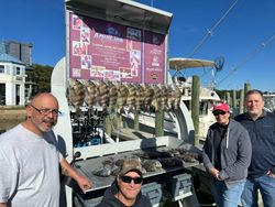 Group of 10 people enjoying cruises, fishing, and tours in MS