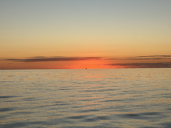 Serene Sunset on the Water
