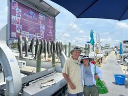 3 spotted weakfish caught during fishing cruises and tours in MS