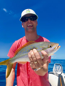 Angler with a fish in Marathon