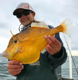 Angler with a big 21-inch fish caught in Marathon