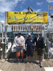 Anglers enjoying fishing trip in FL