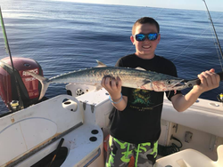 Narrow-barred Spanish mackerel, 29 inches, caught fishing in Marathon