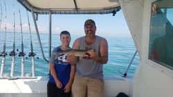 A great fishing trip in Marblehead with a 20-inch catch