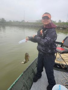 Angler fishing in Marblehead
