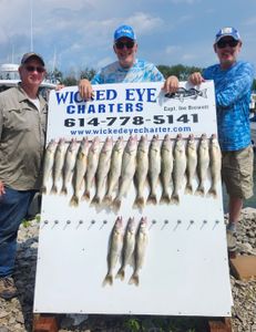 8 fish caught by 3 anglers in Marblehead