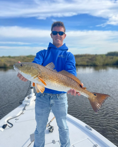 Redfish caught in Lafitte, Louisiana
