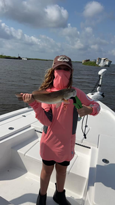 Redfish caught fishing in Lafitte
