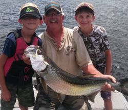 Family-friendly fishing day.