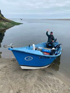 Angler enjoying a fishing tour in Oregon