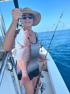 A single angler fishing in FL