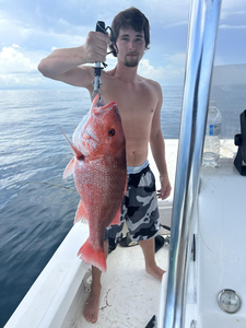 One person fishing in Carrabelle
