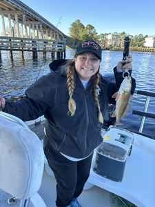 Redfish caught in Carrabelle, Florida