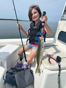 Spotted Weakfish, 19 inches long, caught while fishing in FL