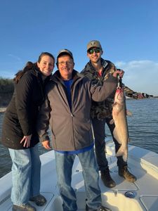 White Catfish, 22 inches, fishing in TX