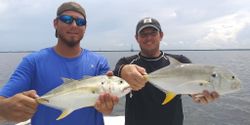 Two Crevalle Jack fish caught in FL