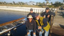 5 people enjoying a day of fishing in Ruskin