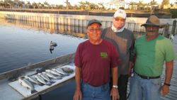 3 anglers enjoying a fishing trip in FL