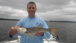 A lone snook, a 23-inch fishing catch, in Ruskin
