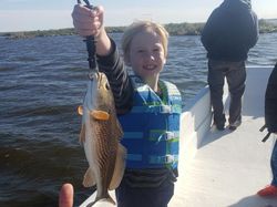 Redfish caught while fishing in LA