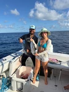Two people fishing in Florida