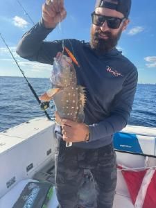 Angler fishing in North Miami Beach
