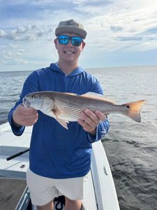 Redfish caught in Florida on fishing tour