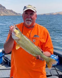 Walleye fishing near Irrigon Oregon 