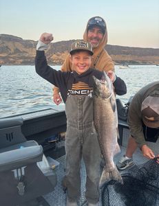 Coho Salmon caught while fishing in OR