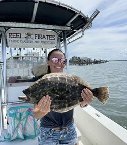 A summer flounder catch in Cape Carteret