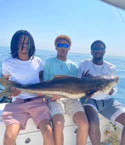 Three anglers fishing in Virginia